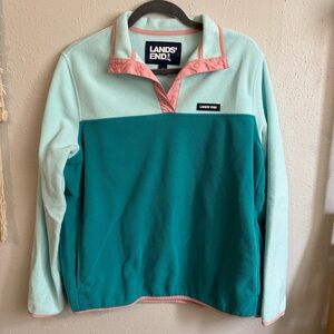 Lands’ end fleece